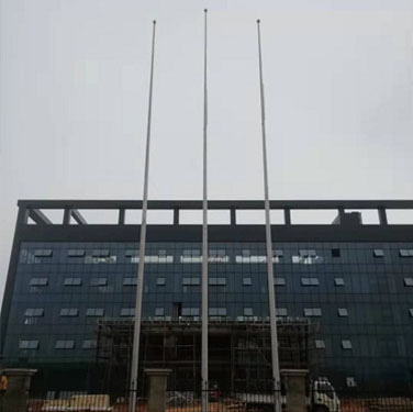 政府機關(guān)旗桿工程案例